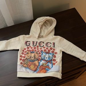 Gucci kittens hoodie